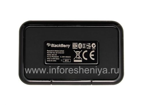 Photogallery for الموسيقى المحمولة الأصلي محطة الموسيقى بوابة للبلاك بيري, أسود product