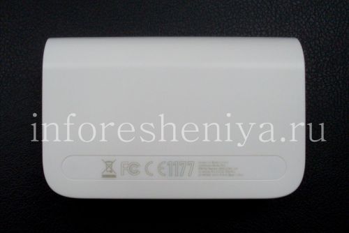 Photogallery for The original portable audio system / speakerphone Mini Stereo Speaker for BlackBerry, White product
