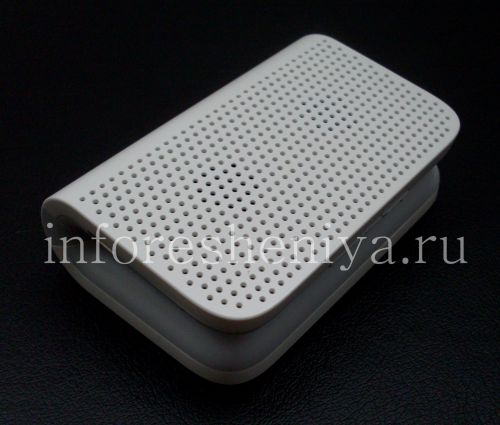 Photogallery for The original portable audio system / speakerphone Mini Stereo Speaker for BlackBerry, White product