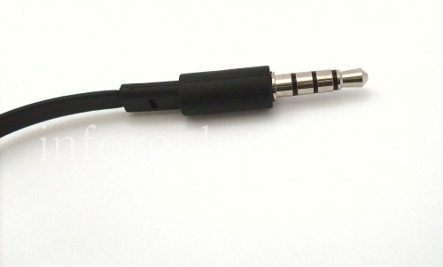 Photogallery for Earphone Original 3.5mm WS-430 Premium Multimedia Stereo earphone nge BlackBerry control, Black (Black) product