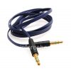 Photo 2 — Cable de audio Audio-a-Audio Jack (Aux) de 3,5 mm para BlackBerry, Azul oscuro