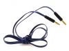 Photo 6 — Cable de audio Audio-a-Audio Jack (Aux) de 3,5 mm para BlackBerry, Azul oscuro