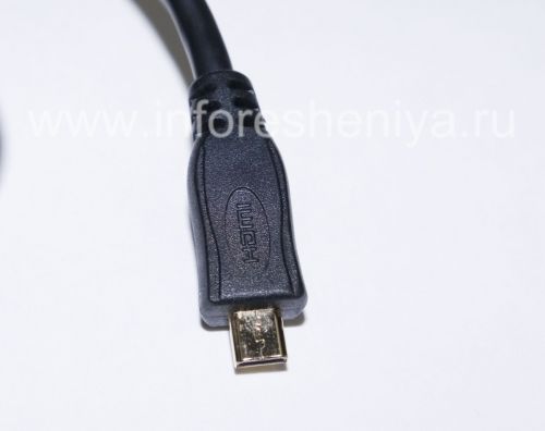 Photogallery for Corporate HDMI-cable Smartphone Experts 10FT for BlackBerry, The black product