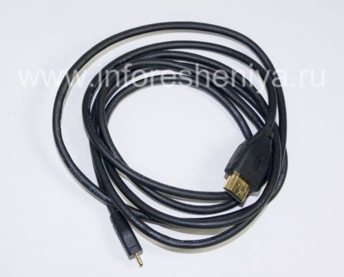 Photogallery for BlackBerry用コーポレートHDMIケーブルSmartphone Experts 6FT, ブラック product