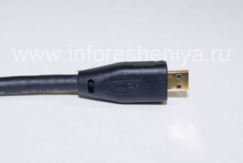 Photogallery for BlackBerry用コーポレートHDMIケーブルSmartphone Experts 6FT, ブラック product