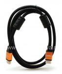 HDMI-cable (v.1.4, 1.8m) Male-To-Male, The black