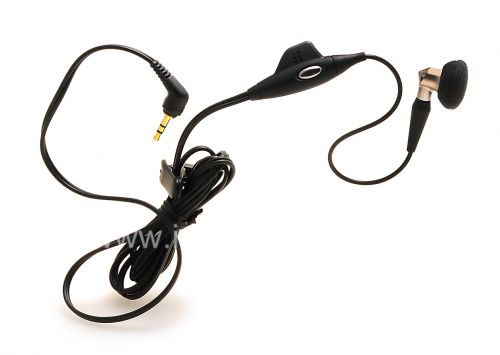 Photogallery for Original de 2,5 mm Auricular mono Mono Bud Auriculares para BlackBerry, Negro product