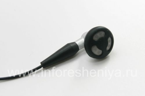 Photogallery for BlackBerry জন্য মূল মনো হেডসেট 3.5mm মনো কুঁড়ি হেডসেট, কালো product