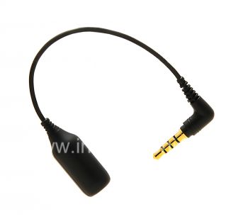 Adaptor asli dengan 2.5mm headset jack 3.5mm untuk BlackBerry