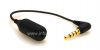 Photo 3 — Adaptor asli dengan 2.5mm headset jack 3.5mm untuk BlackBerry, hitam