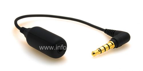 Photogallery for El adaptador original con auriculares de 2,5 mm conector de 3,5 mm para BlackBerry, Negro product