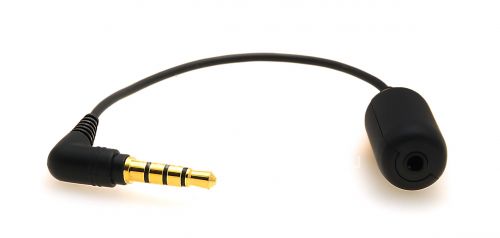 Photogallery for El adaptador original con auriculares de 2,5 mm conector de 3,5 mm para BlackBerry, Negro product