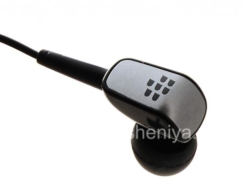 Photogallery for Casque stéréo de qualité supérieure d&#39;origine casque 3,5 mm pour BlackBerry, Noir (Black) product