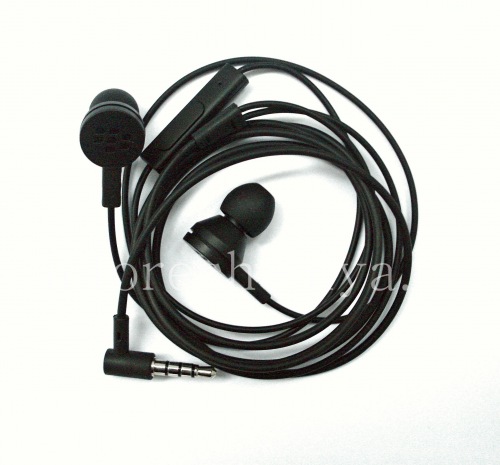 Photogallery for BlackBerry用オリジナルヘッドセット3.5mmプレミアムステレオヘッドセットWS-510, 黒 product