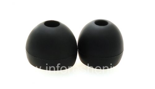 Photogallery for Des bouchons d&#39;oreilles originales BlackBerry Premium Headset, Noir, de taille moyenne product
