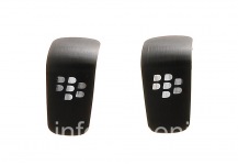 Plaques de remplacement d'origine Casque BlackBerry multimédia haut de gamme, noir