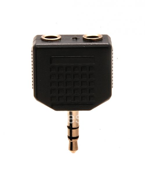 Photogallery for Audio Splitter Y-adaptor untuk BlackBerry, hitam product
