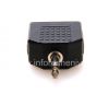 Photo 5 — Audio Splitter Y-adapter for BlackBerry, The black