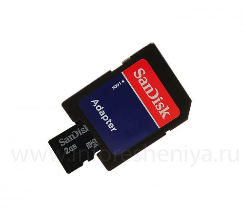 Photogallery for Babelibiza SanDisk MicroSD 2GB Memory Card for BlackBerry, black product