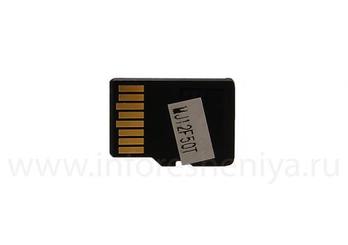 Photogallery for Marque carte mémoire SanDisk Micro SD (microSDHC Class 4) 32 Go pour les BlackBerry, Noir product