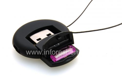 Photogallery for BlackBerry জন্য T-Mobile মাইক্রো এসডি কার্ড জন্য কর্পোরেট কার্ড রিডার, কালো product