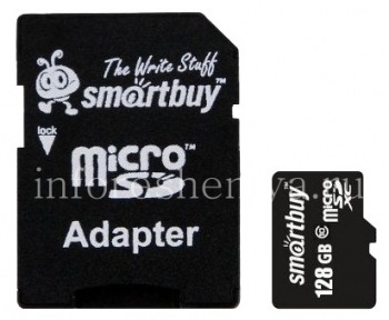 Branded memory card SmartBuy MicroSD (microSDXC Class 10 UHS 1) 64GB for BlackBerry
