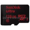 Photo 1 — Marken-Speicherkarte SanDisk Mobile Ultra microSD (microSDXC Class 10 UHS 1) 128GB für Blackberry, Black (Schwarz)