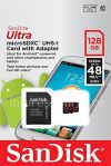 Photo 1 — Marken-Speicherkarte SanDisk Mobile Ultra microSD (microSDXC Class 10 UHS 1) 128GB für Blackberry, Black (Schwarz)
