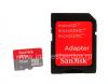 Photo 1 — SanDisk Ponsel Ultra MicroSD Branded kartu memori (microSDHC Class 10 UHS 1) 16GB untuk BlackBerry, Red / Abu-abu
