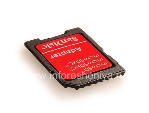 Photogallery for Branded memory card SanDisk Mobile Ultra MicroSD (microSDXC Class 10 UHS 1) 64GB for BlackBerry, Red / Grey product