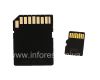 Photo 2 — Branded carte mémoire SanDisk Mobile Ultra MicroSD (microSDHC Class 10 UHS 1) 8 Go pour les BlackBerry, Rouge / Gris