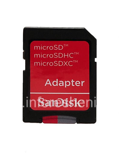 Photogallery for Tarjeta de memoria de la marca SanDisk Mobile Ultra microSD (microSDHC Class 10 UHS 1) 8GB para BlackBerry, Rojo / gris product