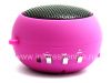 Photo 2 — Bermerek Portabel sistem audio Naztech N15 3.5mm Mini Boom Speaker untuk BlackBerry, Merah muda (pink)
