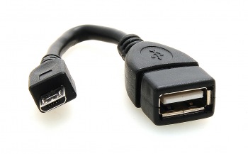 Adapter MicroUSB / USB Typ A OTG Art für Blackberry