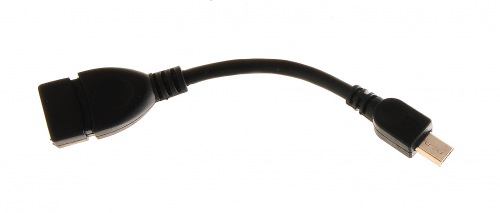 Photogallery for محول سلك microUSB نوع / نوع USB ووتغ للبلاك بيري, أسود product