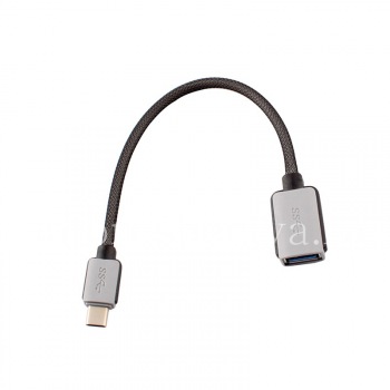 Fortified Adapter USB Type C / USB Type A OTG type BlackBerry