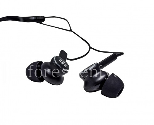 Photogallery for BlackBerry এর জন্য মূল ইন-ইয়ার স্টিরিও হেডসেট WH70, কালো product