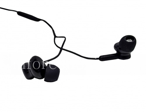 Photogallery for BlackBerry এর জন্য মূল ইন-ইয়ার স্টিরিও হেডসেট WH70, কালো product