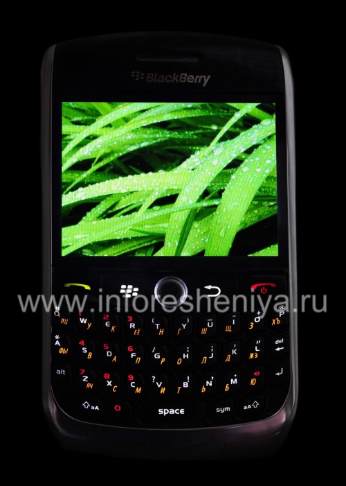 Photogallery for スマートフォンBlackBerry 8900カーブUsed, 黒（ブラック） product