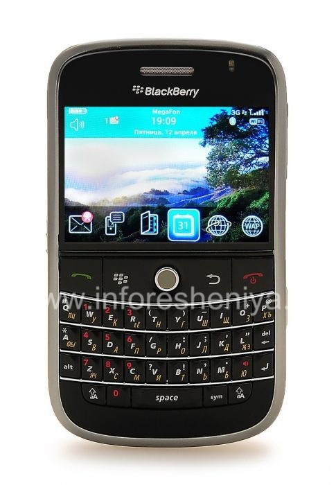 Photogallery for Smartphone BlackBerry 9000 Bold Used, Black (hitam) product