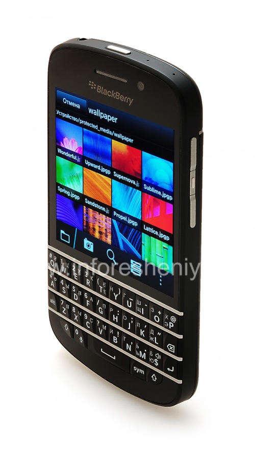 Photogallery for Smartphone BlackBerry Q10 Used, Black (Black) product