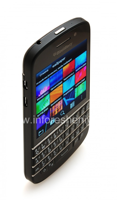 Photogallery for Smartphone BlackBerry Q10 Used, Black (Black) product