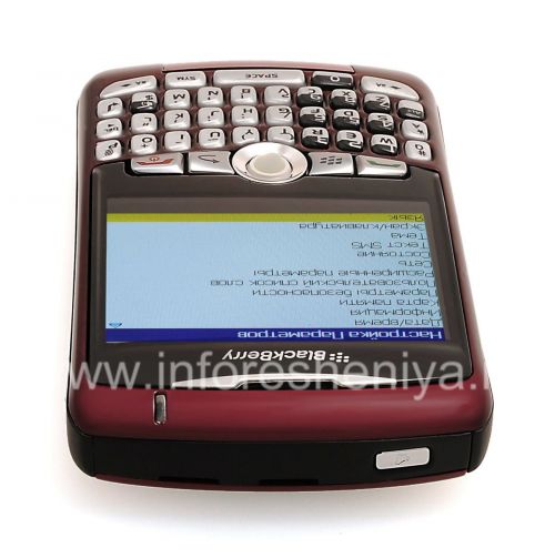 Photogallery for স্মার্টফোন BlackBerry 8320 কার্ভ, বারগান্ডি (লাল) product