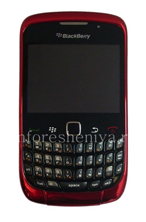 Photogallery for Curva de Smartphone BlackBerry 9300, Rojo (rojo rubí) product
