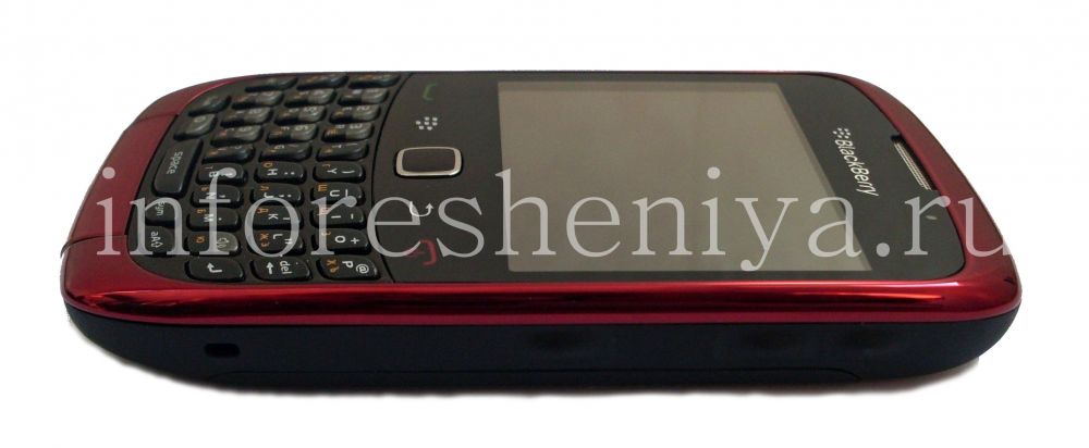 Buy Smartphone BlackBerry 9300 Curve, Ruby Red — Everything for BlackBerry.  InfoResheniya / bbry.net