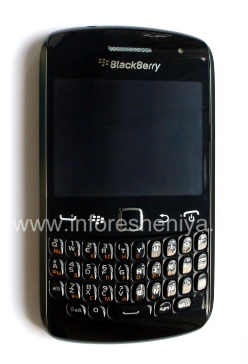 Photogallery for 智能手机BlackBerry 9360曲线, 黑色（黑色） product