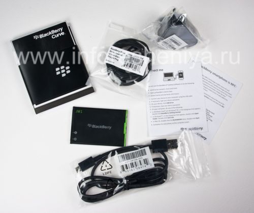 Photogallery for Smartphone BlackBerry 9380 Kurve, Schwarz (Schwarz) product