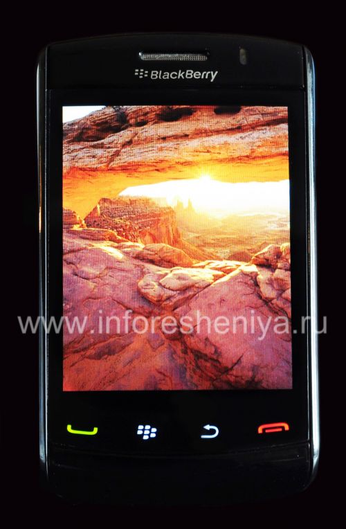 Photogallery for الهاتف الذكي BlackBerry 9520 العاصفة, أسود (أسود) product