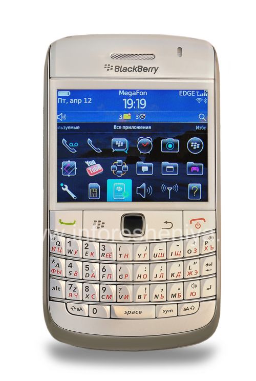 Buy スマートフォンBlackBerry 9700 Bold, ホワイト（パール