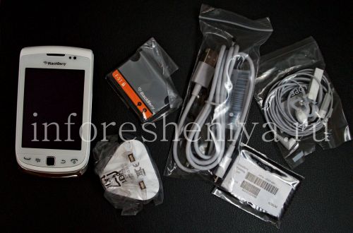 Photogallery for স্মার্টফোন BlackBerry 9810 Torch, হোয়াইট (হোয়াইট) product